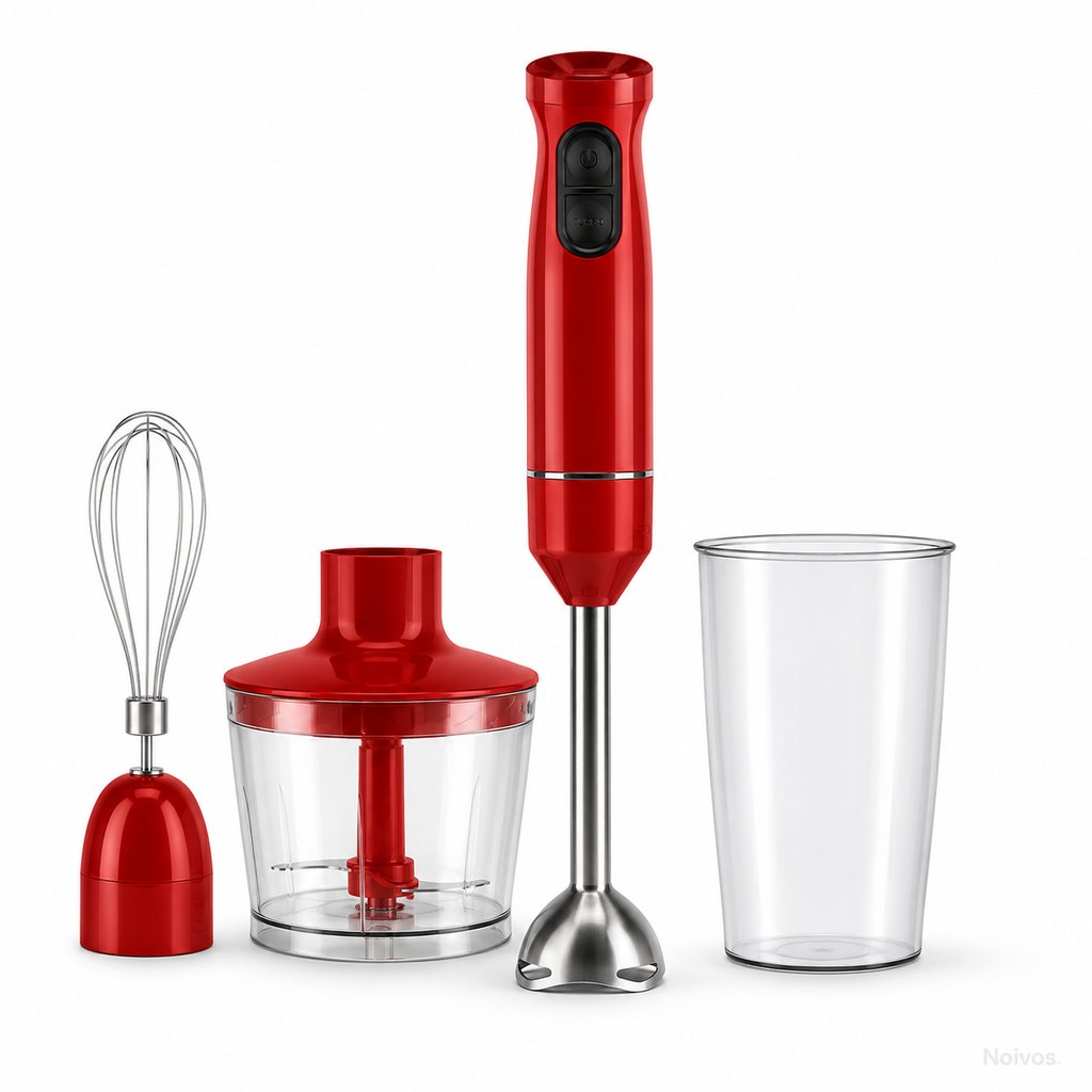 Mixer 3 em 1 Vermelho
